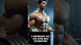 5 Empowering Guided Alpha Male Affirmations [upl. by Hach]