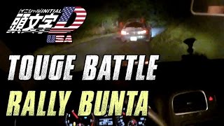 🏁 Touge Battle 8 — Rally Bunta Subaru Impreza 25 vs Golf Mk6 [upl. by Releehw]