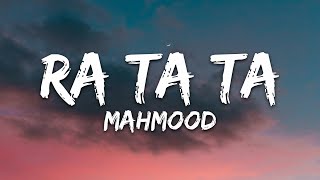 Mahmood  RA TA TA TestoLyrics [upl. by Arabeila554]