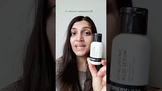 The INKEY List Hyaluronic Acid Serum inkeylist sensitiveskin productreview [upl. by Natan]