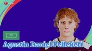 Agustín Daniel Pelletieri  PES Clasico Face Bodyamp Stats [upl. by Ericka245]