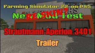 FS22 Strautmann Aperion 3401 New mod for Apr 14 [upl. by Placidia190]