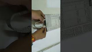 How to make a paper bag  newspaper bag  newspaper craft ideas shots shortvideo shorts [upl. by Noizneb]