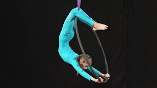 🥇Karolína Cvrkalová  CPAS24  AERIAL HOOP VARSITY 69yo AMATEURS [upl. by Leisha]