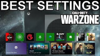 BEST Xbox Series XS SETTINGS For WARZONE 3  120FPSGRAPHICS [upl. by Nnayelsel655]