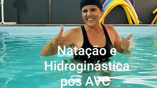 Natação e hidroginástica pós AVC [upl. by Karisa]