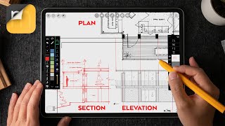 How to Draw with Multiple Views on Your iPad – Just Like on a Drafting Table [upl. by Accebor]