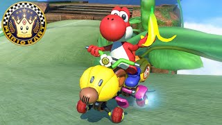 Mario Kart 8 Deluxe  Mirror Special Cup Red Yoshi Gameplay [upl. by Moody]