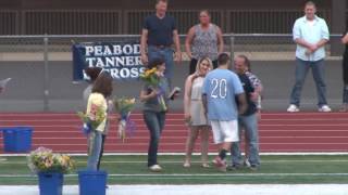 May 30th 2016  PVMHS Tanners Boys Lacrosse vs Haverhill Hillies  Senior Night [upl. by Akapol498]