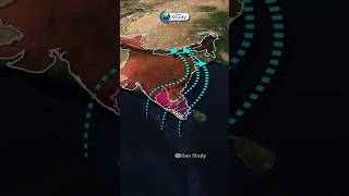 Kerala State Through Map Animation  केरल  Indian Geography geography upsc kerala geostudy [upl. by Arraic]