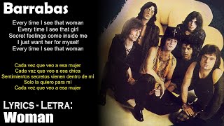 Barrabas Woman Lyrics SpanishEnglish EspañolInglés [upl. by Aliwt]