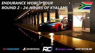 RCI TV  World Tour Round 2  24Hours of Kyalami  Part 2  Invitational Split  Live Commentary [upl. by Cohdwell]