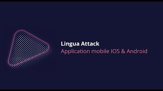 Application mobile Lingua Attack [upl. by Syah]