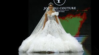 Joli Poli Couture Spring 2024  Barcelona Bridal Fashion Week [upl. by Aysa]