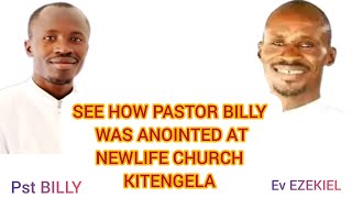 PASTOR EZEKIEL ANOINTS Pst BILLY AT NEWLIFE CHURCH KITENGELA [upl. by Eadmund]