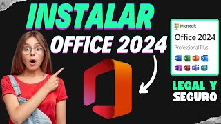 ✅ Instalar OFFICE 2024 Activado 🔐 Legal y Seguro  Incluye Visio y Project [upl. by Dud]