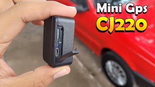 RASTREADOR GPS TRACKER CJ220 UNBOXING REVIEW [upl. by Ocramed]