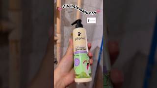 Anti hair fall shampoo  pilgrim anti hairfall shampoo review shampoo asmr ashortoday ashortsaday [upl. by Ainslee]