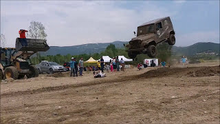 TOKAT NİKSAR OFF ROAD KAZA FENA DİKİLDİ CAM PATLADI 16072017 HD DE İZLE [upl. by Ecinnej]