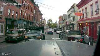 Narrow streets in Saugerties NY [upl. by Rodi565]