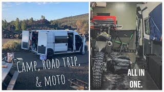 Take a tour of my dads ProMaster MOTOVAN Conversion [upl. by Dynah]