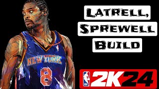 How To Make The Best Latrell Sprewell Build Inside The Arc Score [upl. by Ludovick]