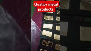 Metal cus logo  with leather patch viralvideo video viralshorts viralvideo viralvideo [upl. by Navad550]