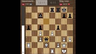 Ian Nepomniachtchi vs Ding Liren • Final Round World Championship 2023 [upl. by Idas]