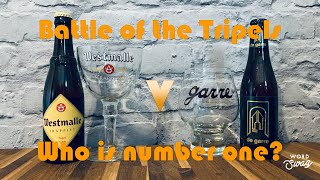 Battle of the Beers  Westmalle Tripel V De Garre Tripel [upl. by Darnok530]