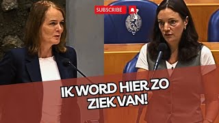 SPer Beckerman laat NSCminister stotteren Ik word hier zo ZIEK van [upl. by Adine770]