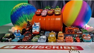 Pixar Cars Treadmill Racing  Lightning McQueen vs Tow Mater Vs Sally Carrera Vs Jackson Storm [upl. by Baalman]