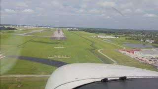 First ever IFR flight  Orlando Sanford International Airport [upl. by Sievert]