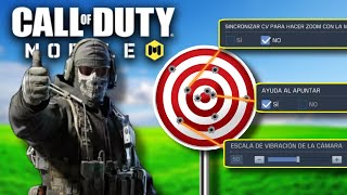 CÓMO MEJORAR TU PRECISIÓN  AIM PERFECTO en CALL OF DUTY MOBILE  Trucos y Consejos [upl. by Rosco524]