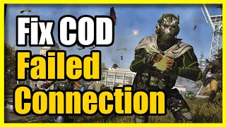 How to Fix Connection Failed Error on COD Black Ops 6 amp Warzone PS5 Tutorial [upl. by Scales]