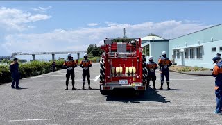 【ポンプ車操法】20220717 気づいたら目標タイム出てました〜2番員〜 [upl. by Connolly]