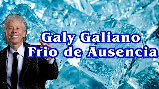 Frio de Ausencia  Galy Galiano  Video Lyric [upl. by Noeht]