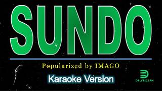 Imago  Sundo karaoke version [upl. by Erised820]