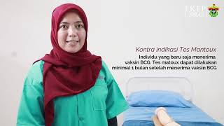 Video Edukasi Tes Mantoux  FKEP UNHAS [upl. by Eaj]