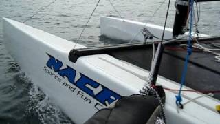 nacra 580 first sailing [upl. by Eilliw]