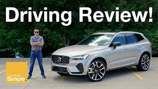 2025 Volvo XC60 Recharge Driving Review  Excellent Luxury Plug In Hybrid [upl. by Gregoor]