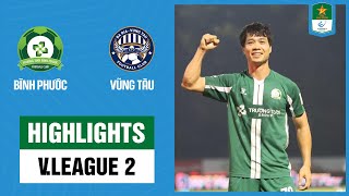 Highlights Bình Phước  Bà Rịa Vũng Tàu  Công Phượng gánh team rượt đuổi như phim hành động [upl. by Marx953]