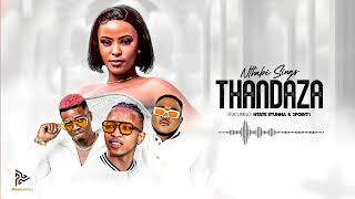 Nthabi Sings  Thandaza ft Ntate Stunna amp 2Point1 Official Lyrics Video [upl. by Ynner507]