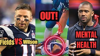 Julian Edelman’s Bold QB Take DeVonta Smith OUT  Russell Wilson’s Mental Health Stand [upl. by Elroy]