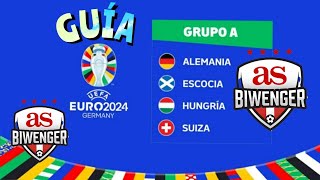 Guía Biwenger Eurocopa 2024 GRUPO A Alemania Escocia Hungría y Suiza [upl. by Aerdnad]