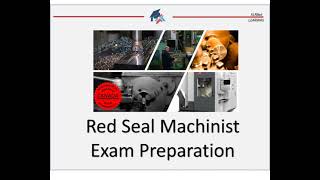 Red Seal Machinist Exam Preparation [upl. by Rinaldo]