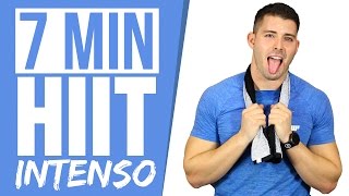 Rutina rápida 7 minutos  CARDIO HIIT  La rutina científica [upl. by Chirlin]