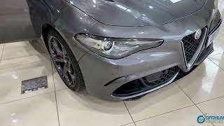 Alfa Romeo Giulia 29 V6 BiTurbo Quadrifoglio  Optimum Vehicles Ltd [upl. by Tem]