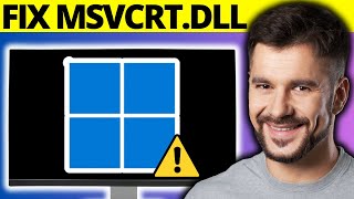 Fix msvcrtdll Not Found or Missing Error [upl. by Odrick]