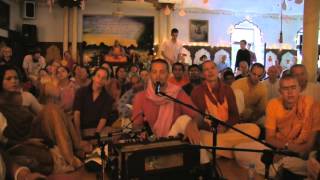 Kirtan Mela Nama Yajna with HG Ojasvi Prabhu 03092015 in Goloka DhamaGermany [upl. by Gupta]