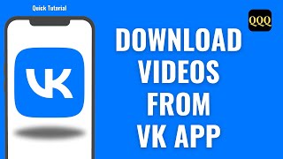 How To Download Videos From VK App [upl. by Ormand996]